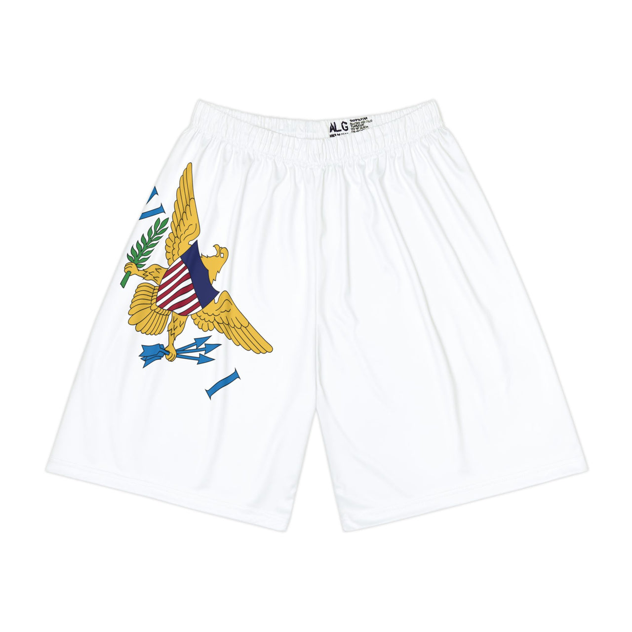 Virgin Islands Flag Men’s Sports Shorts