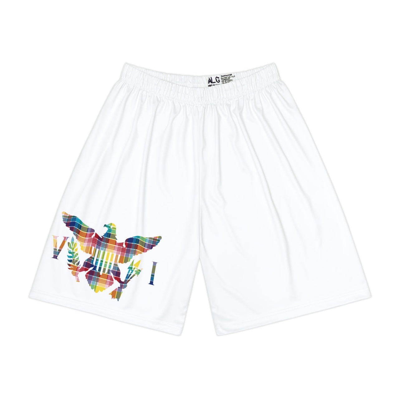 Virgin Islands Madras Flag Men’s Sports Shorts