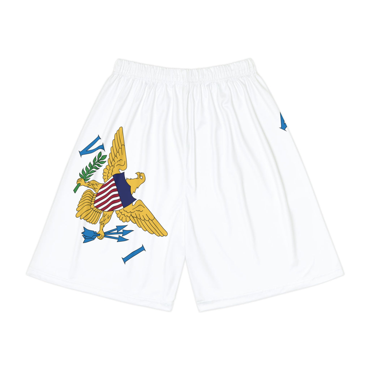 Virgin Islands Flag Men’s Sports Shorts