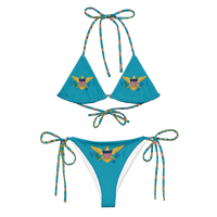 Thumbnail for United States Virgin Islands Flag String Bikini