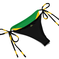 Thumbnail for Jamaican Flag recycled string bikini