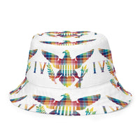 Thumbnail for Virgin Islands Madras VI Flag Madras Reversible bucket hat