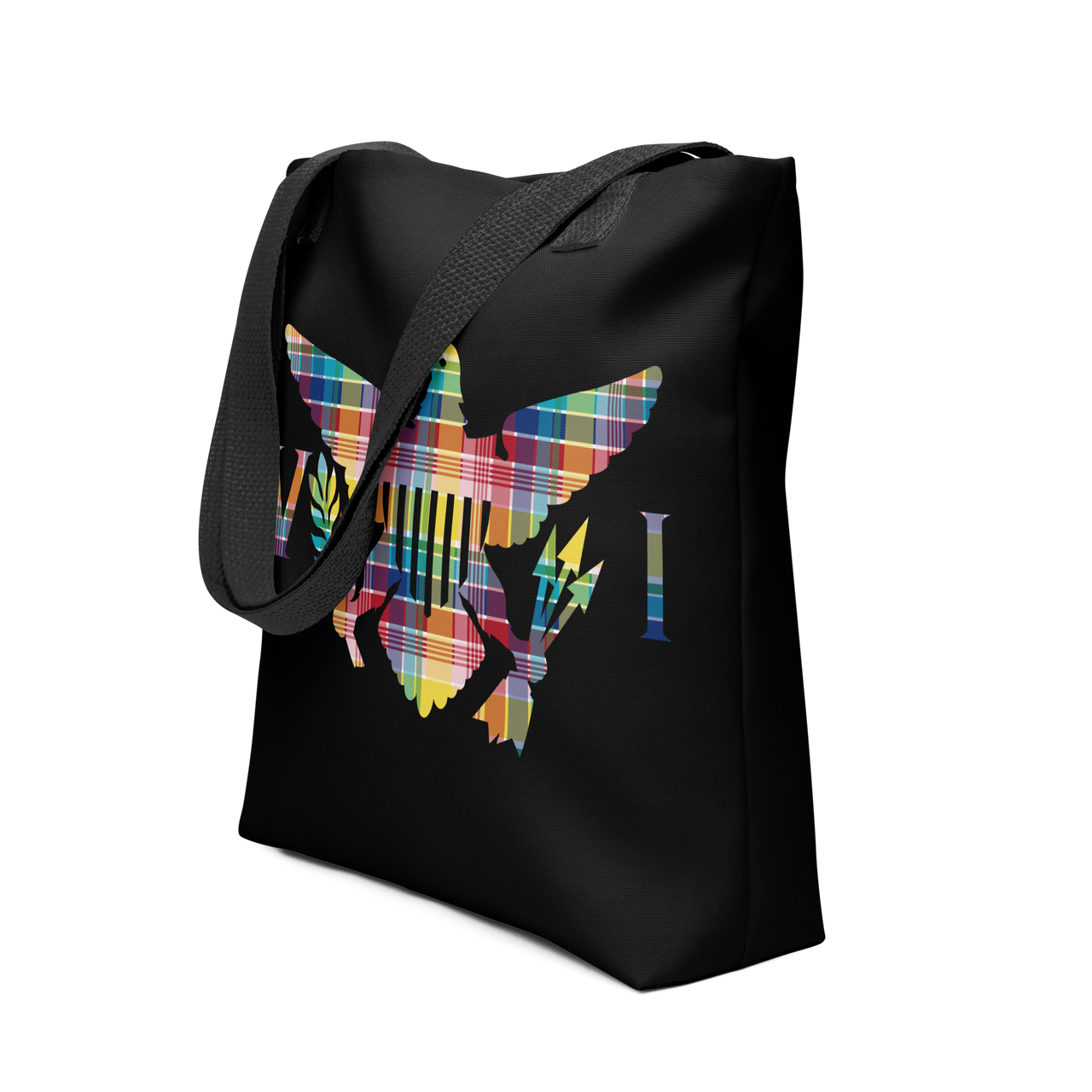 Virgin Islands Madras Flag Tote bag