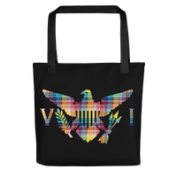 Thumbnail for Virgin Islands Madras Flag Tote bag