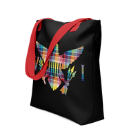 Thumbnail for Virgin Islands Madras Flag Tote bag