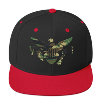 Thumbnail for Virgin Islands Camo Flag Yupoong 6089M Snapback Hat