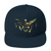 Thumbnail for Virgin Islands Camo Flag Yupoong 6089M Snapback Hat