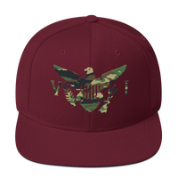 Thumbnail for Virgin Islands Camo Flag Yupoong 6089M Snapback Hat