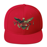 Thumbnail for Virgin Islands Camo Flag Yupoong 6089M Snapback Hat