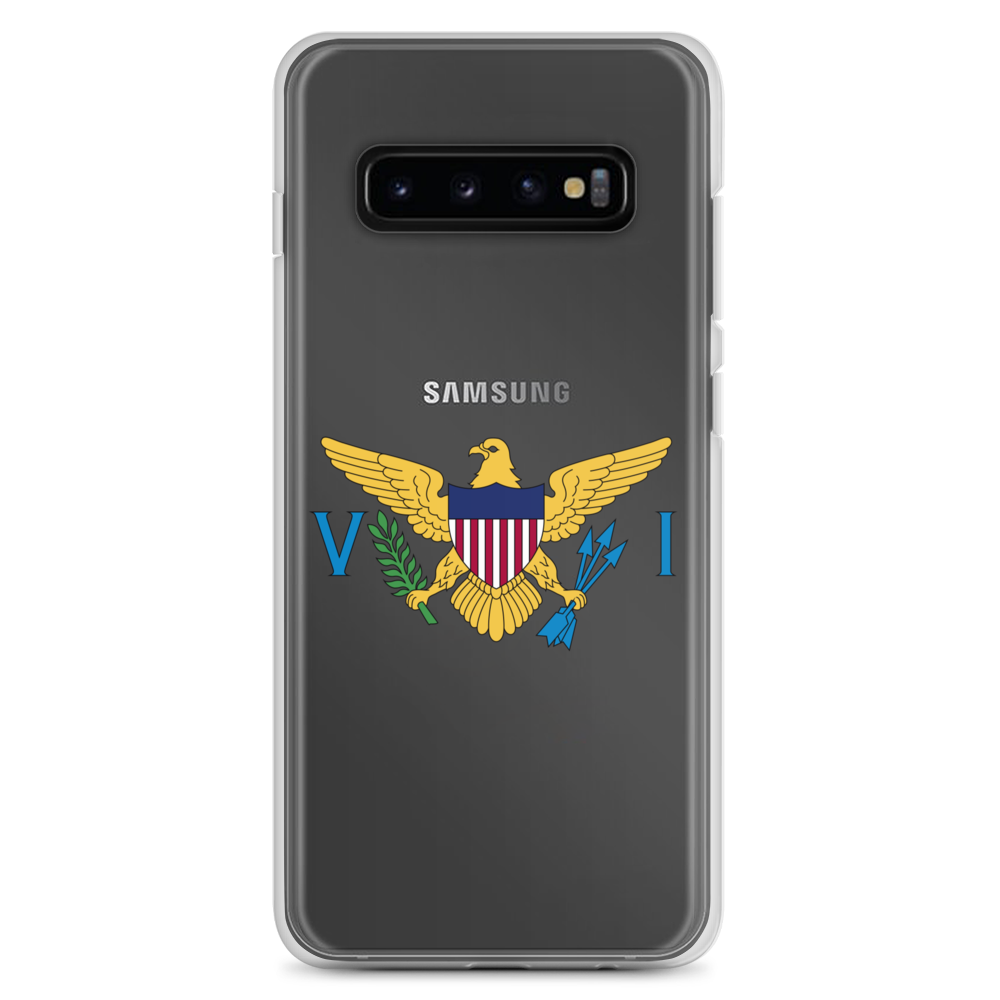 Virgin Islands Flag Clear Case for Samsung®