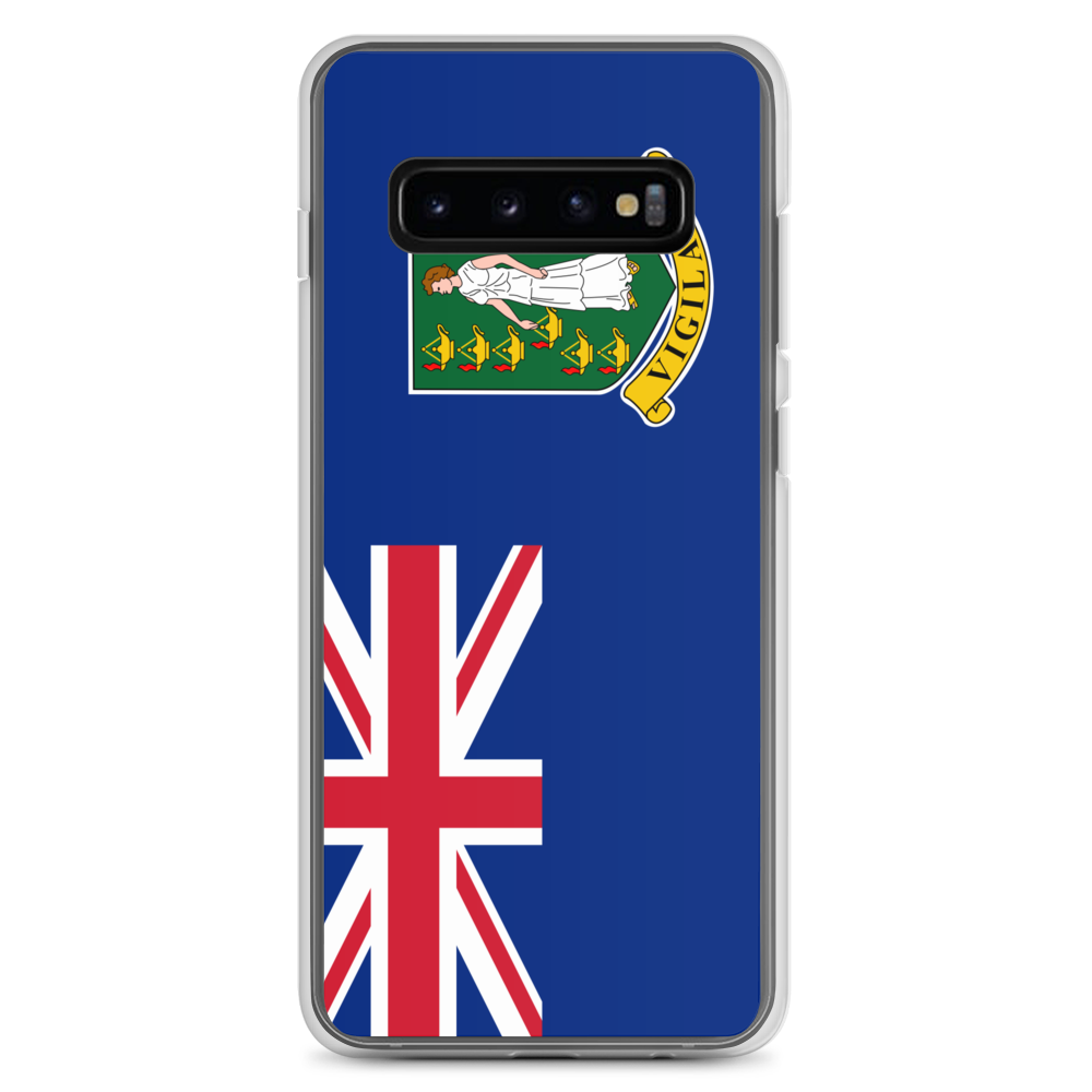 British Virgin Islands Flag Clear Case for Samsung®