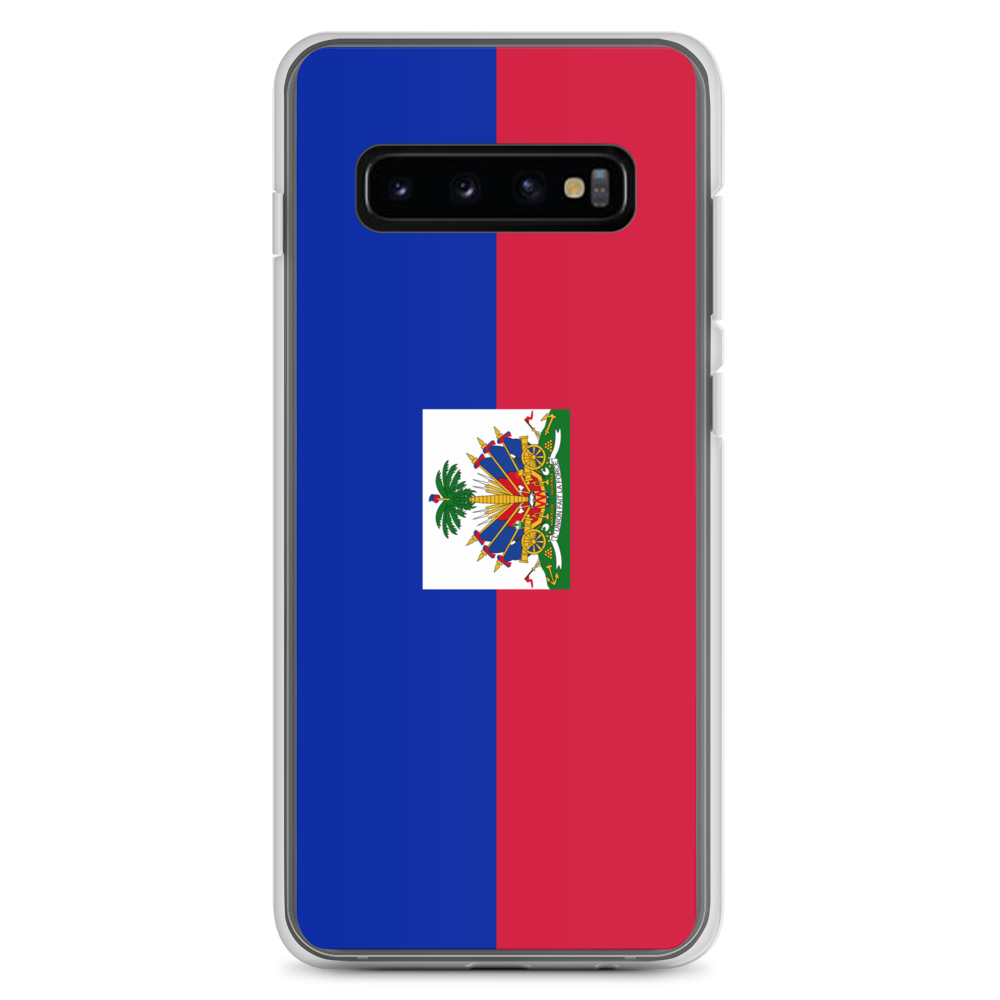 Haiti Flag Clear Case for Samsung®