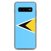 Thumbnail for St. Lucia Flag Clear Case for Samsung®