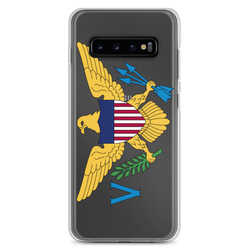 United States Virgin Islands Flag Clear Case for Samsung®