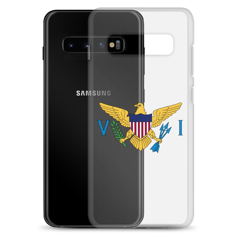 Virgin Islands Flag Clear Case for Samsung®