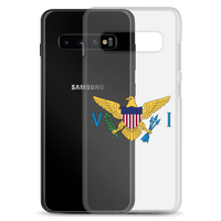 Thumbnail for Virgin Islands Flag Clear Case for Samsung®