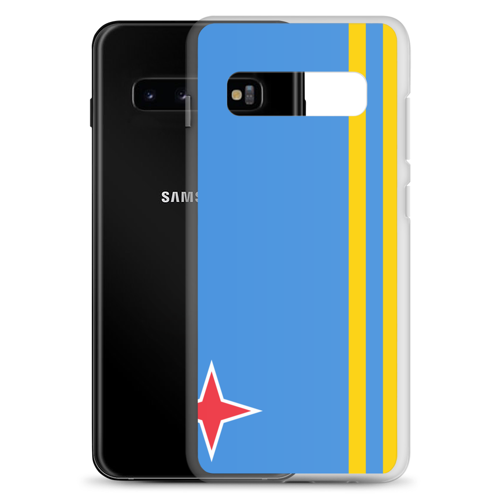 Aruba Flag Clear Case for Samsung®