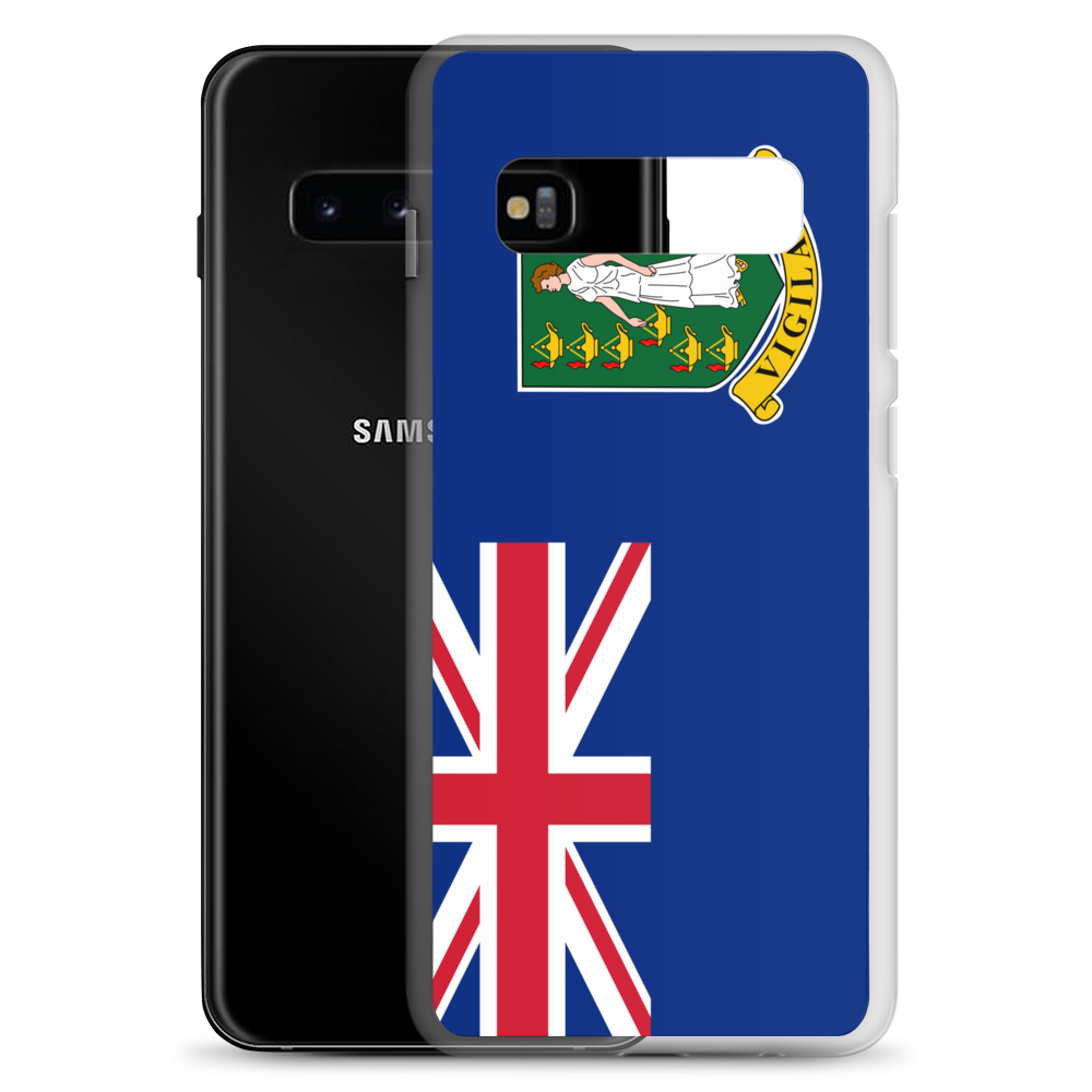 British Virgin Islands Flag Clear Case for Samsung®