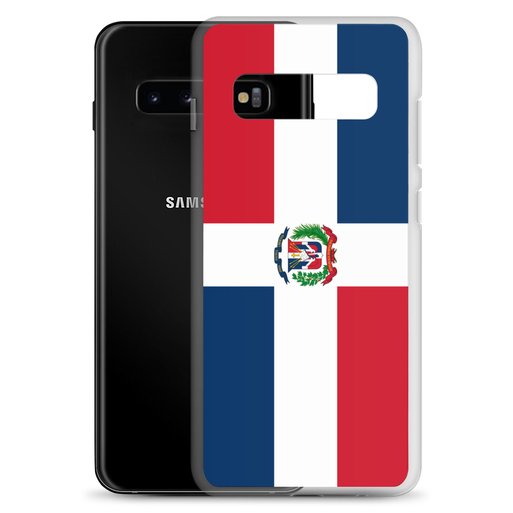 Dominican Republic Flag Clear Case for Samsung®