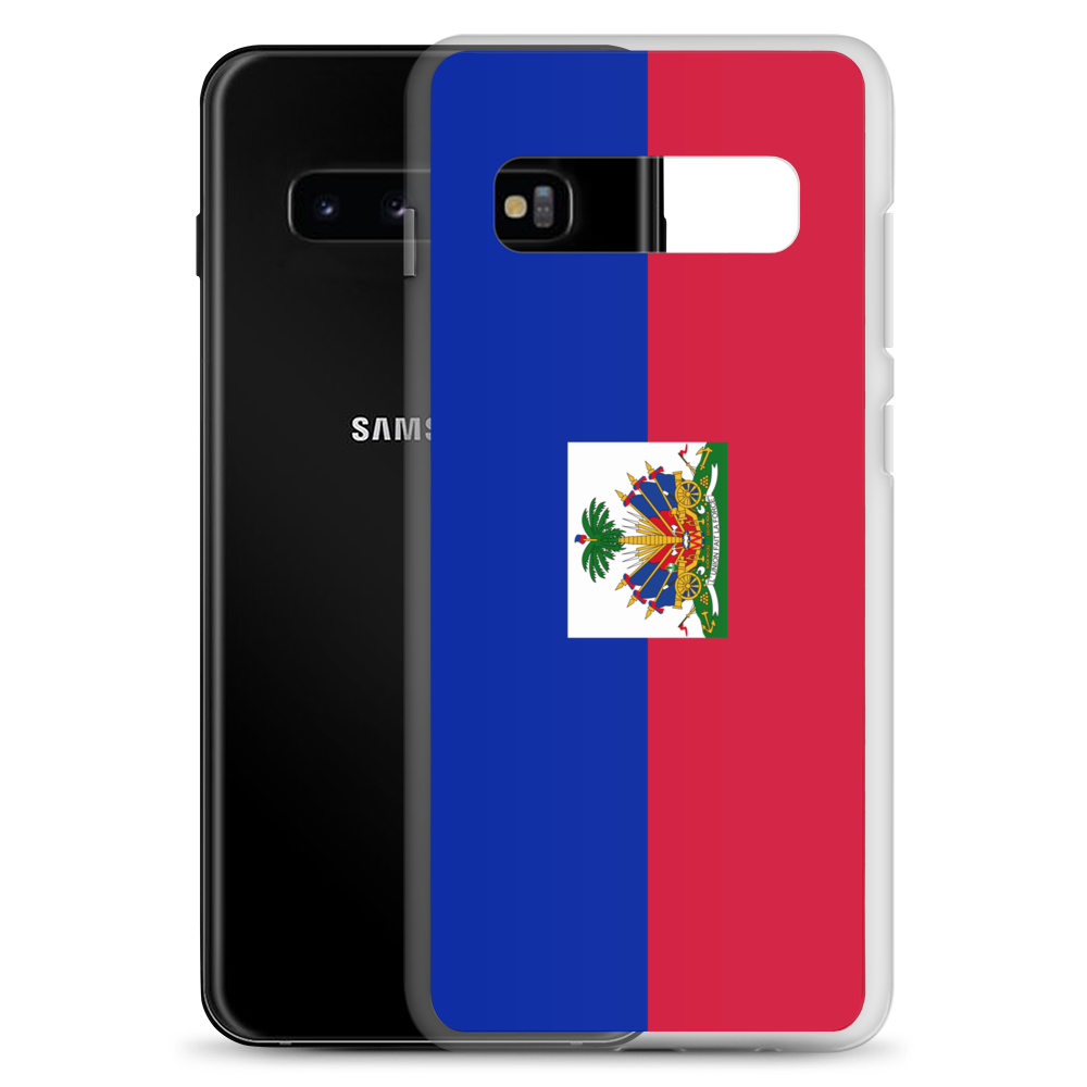 Haiti Flag Clear Case for Samsung®