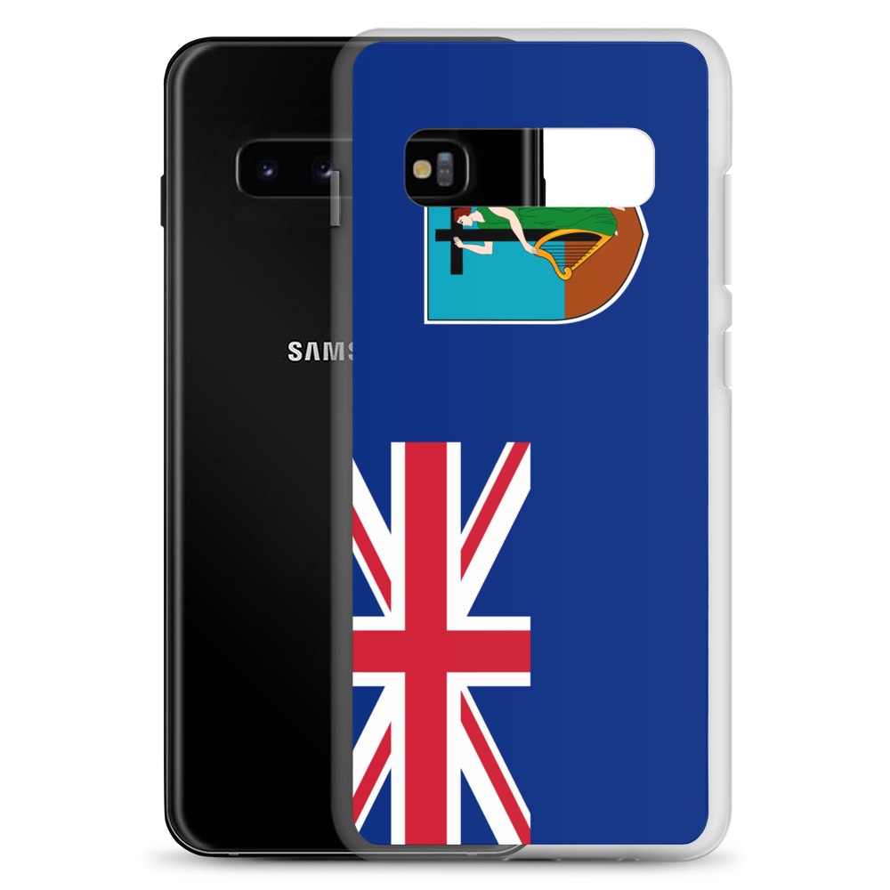 Montserrat Flag Clear Case for Samsung®