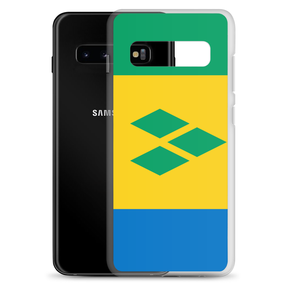 St. Vincent and the Grenadines Flag Clear Case for Samsung®