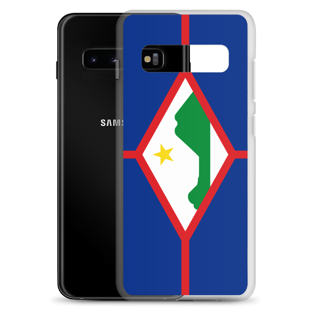 Sint Eustatius Flag Clear Case for Samsung®