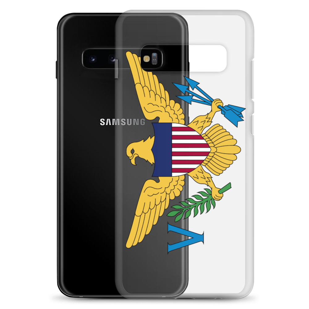 United States Virgin Islands Flag Clear Case for Samsung®