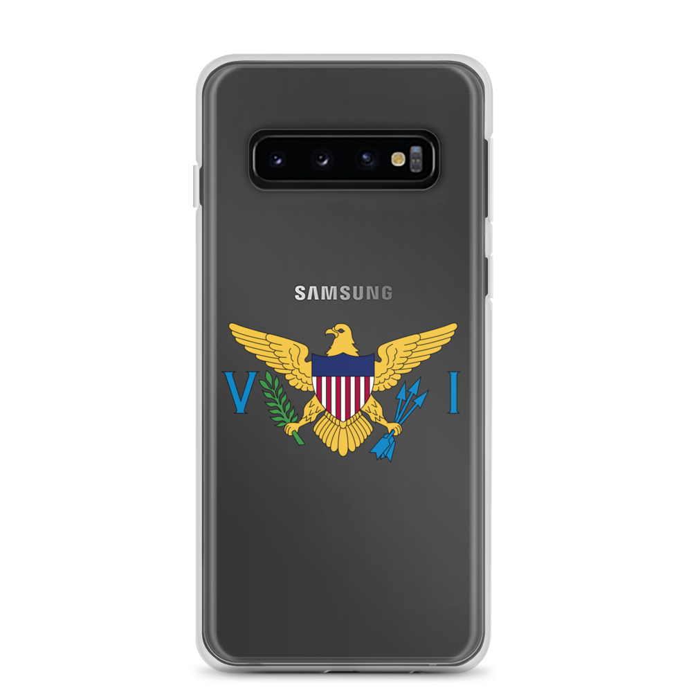 Virgin Islands Flag Clear Case for Samsung®