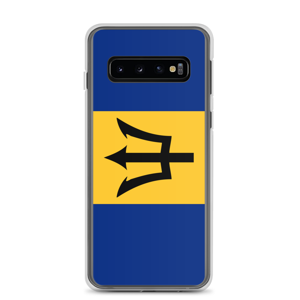 Barbados Flag Clear Case for Samsung®