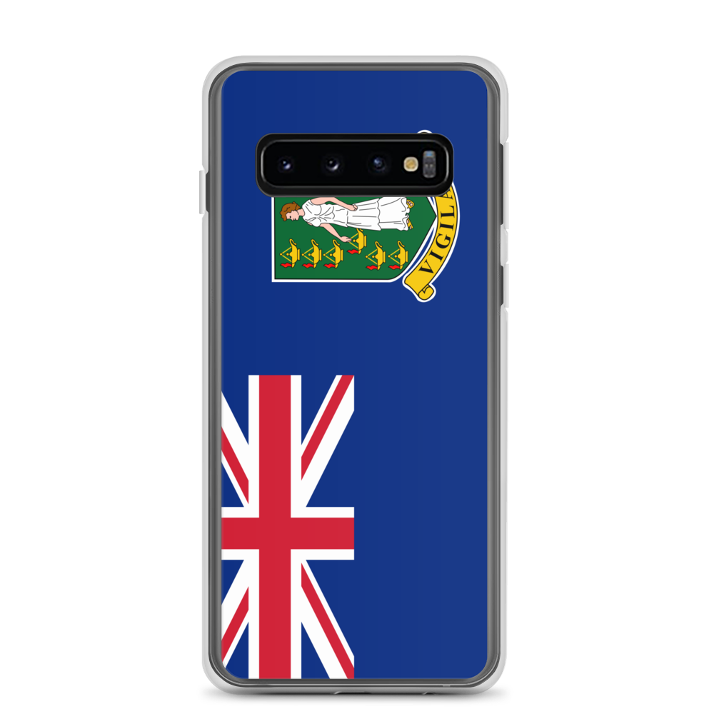 British Virgin Islands Flag Clear Case for Samsung®