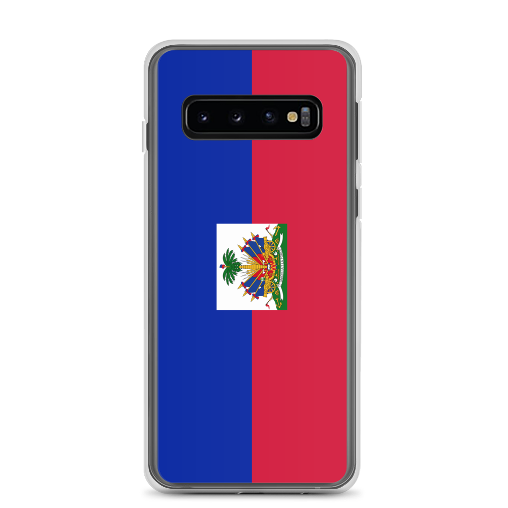 Haiti Flag Clear Case for Samsung®