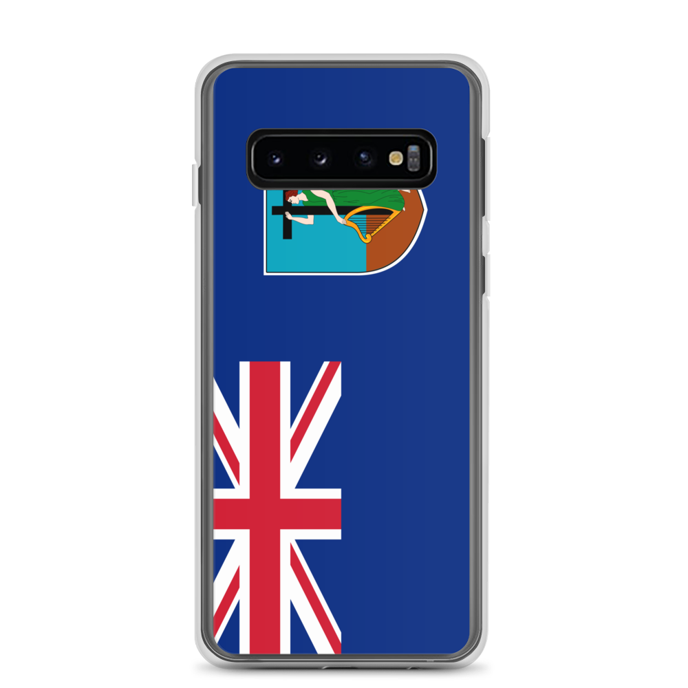 Montserrat Flag Clear Case for Samsung®