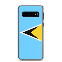 Thumbnail for St. Lucia Flag Clear Case for Samsung®