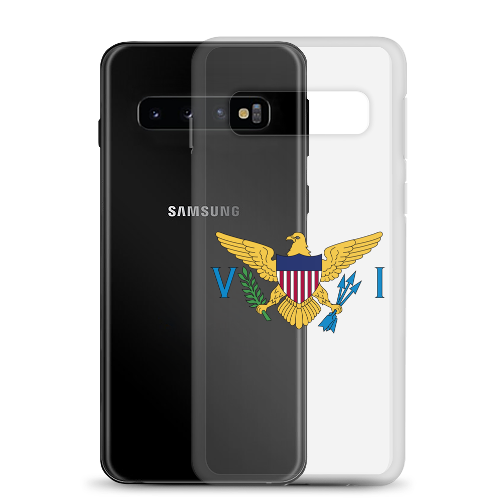 Virgin Islands Flag Clear Case for Samsung®