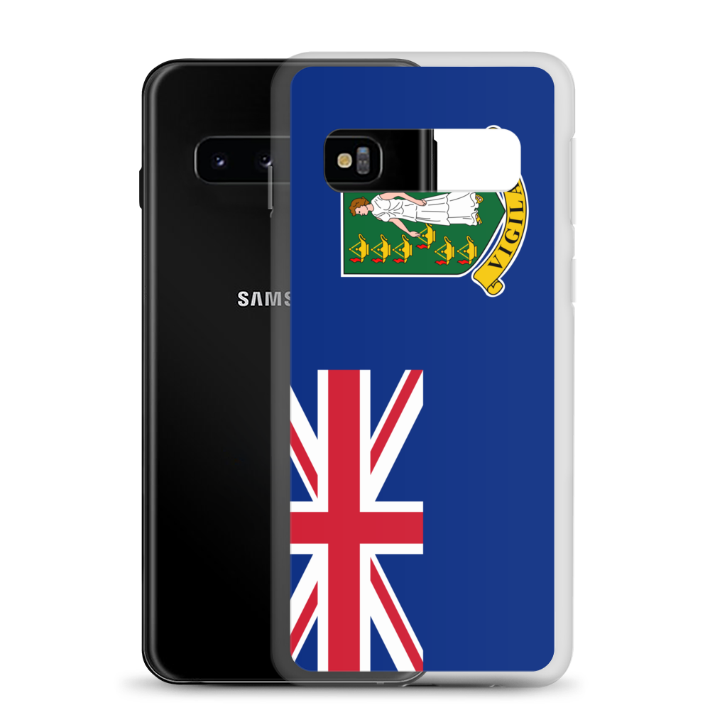 British Virgin Islands Flag Clear Case for Samsung®