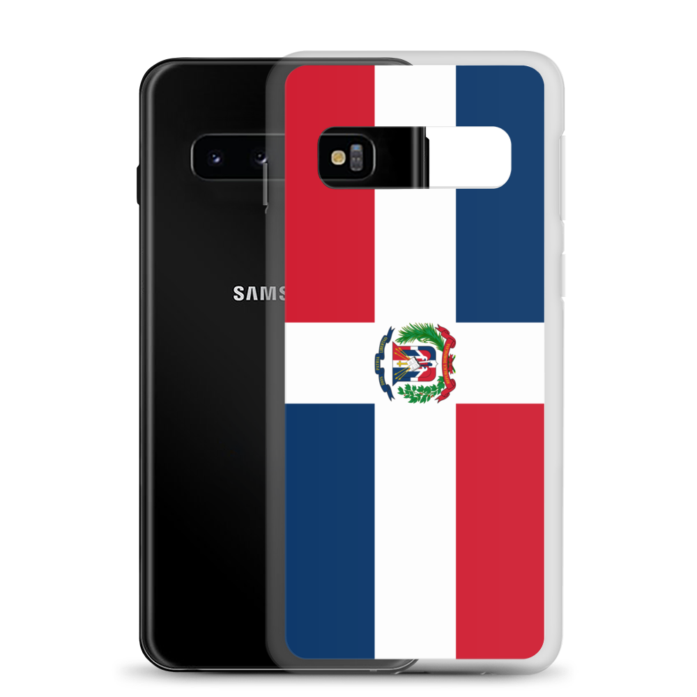 Dominican Republic Flag Clear Case for Samsung®