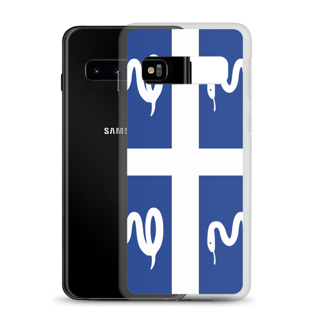 Martinique Flag Clear Case for Samsung®