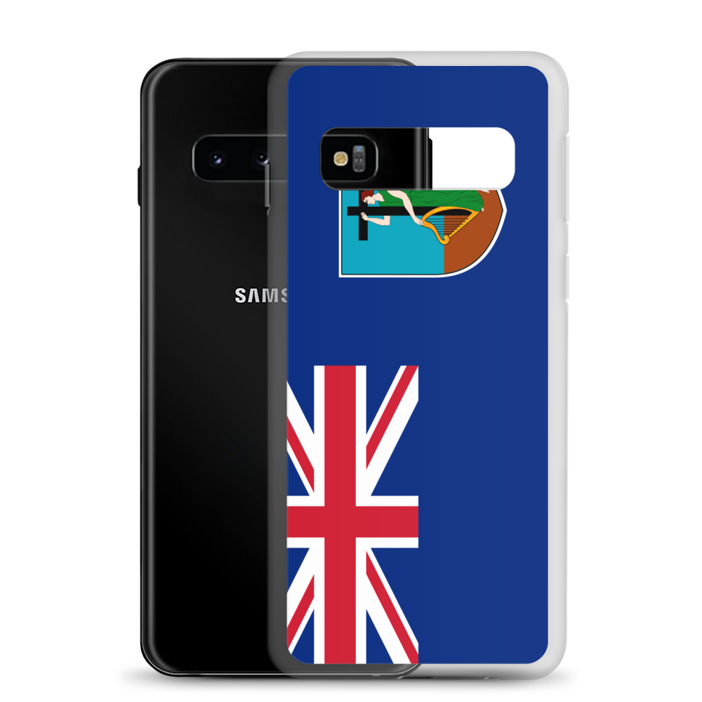 Montserrat Flag Clear Case for Samsung®