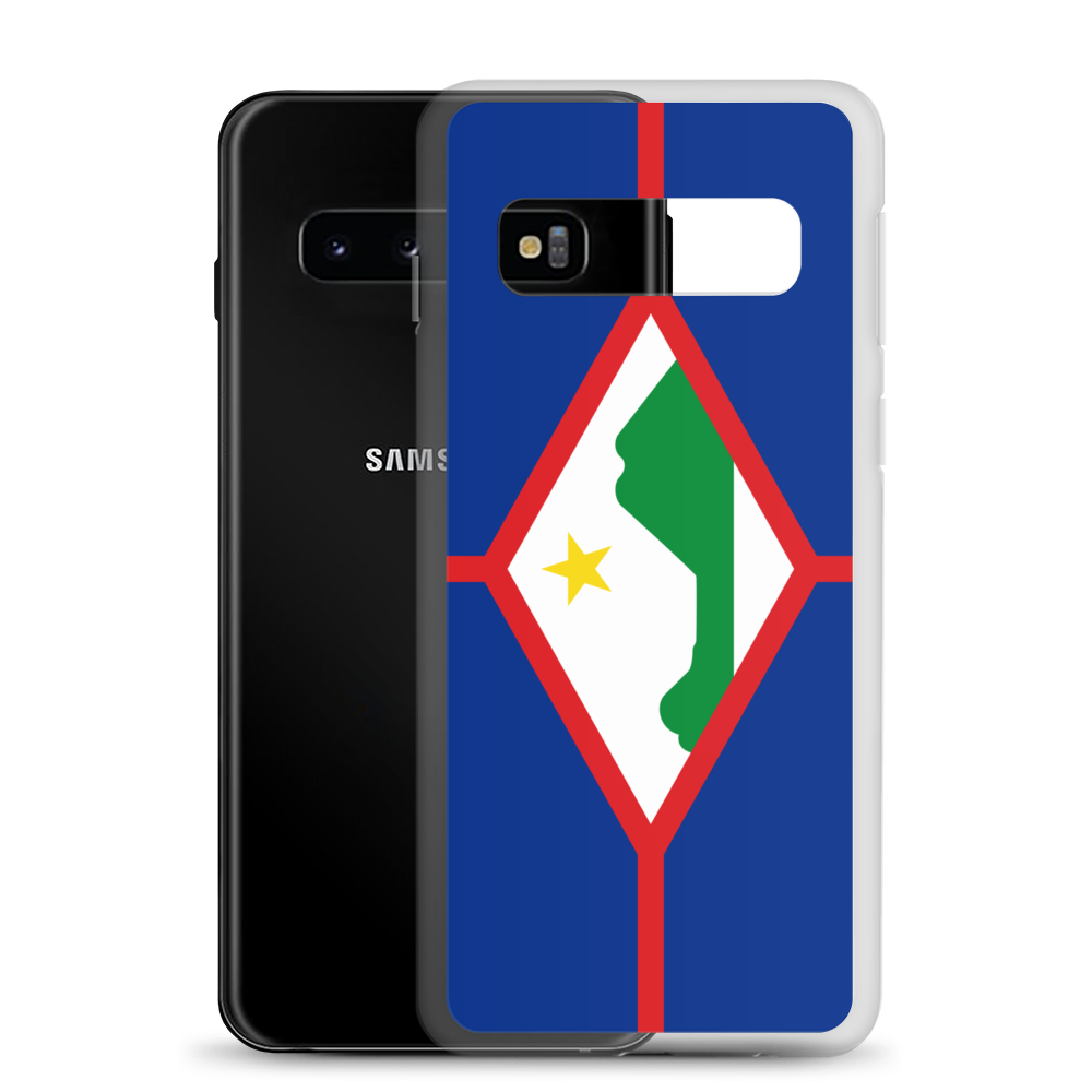 Sint Eustatius Flag Clear Case for Samsung®