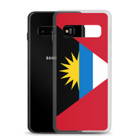 Thumbnail for Antigua and Barbuda Flag Clear Case for Samsung®