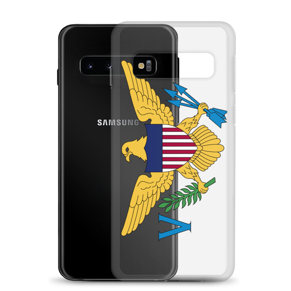 United States Virgin Islands Flag Clear Case for Samsung®