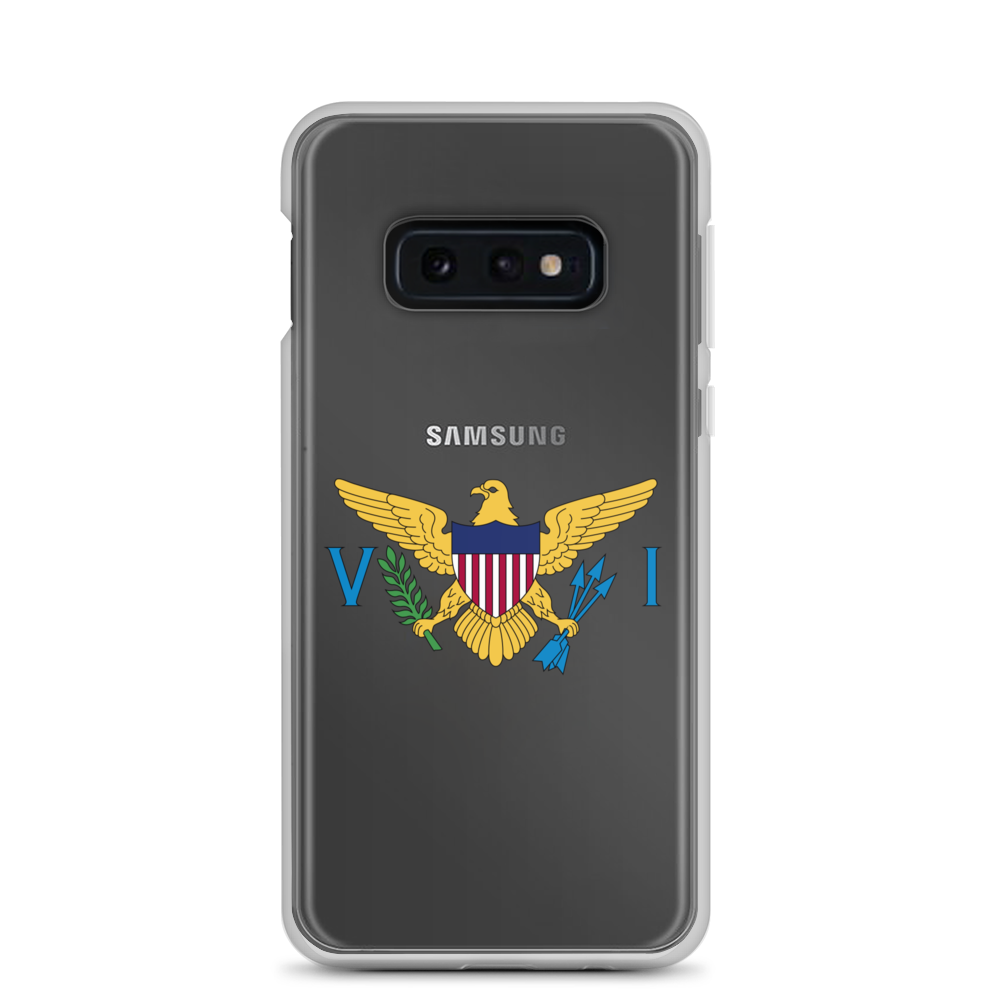 Virgin Islands Flag Clear Case for Samsung®