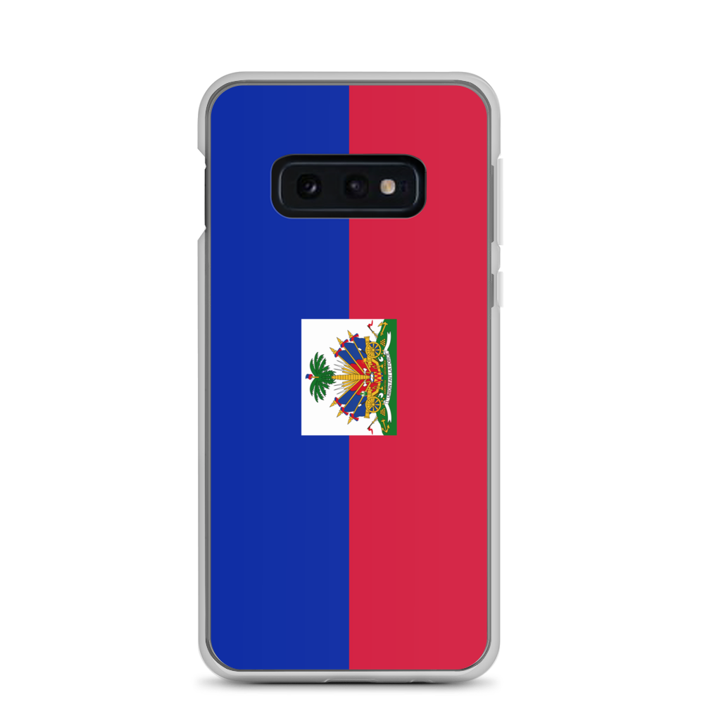 Haiti Flag Clear Case for Samsung®