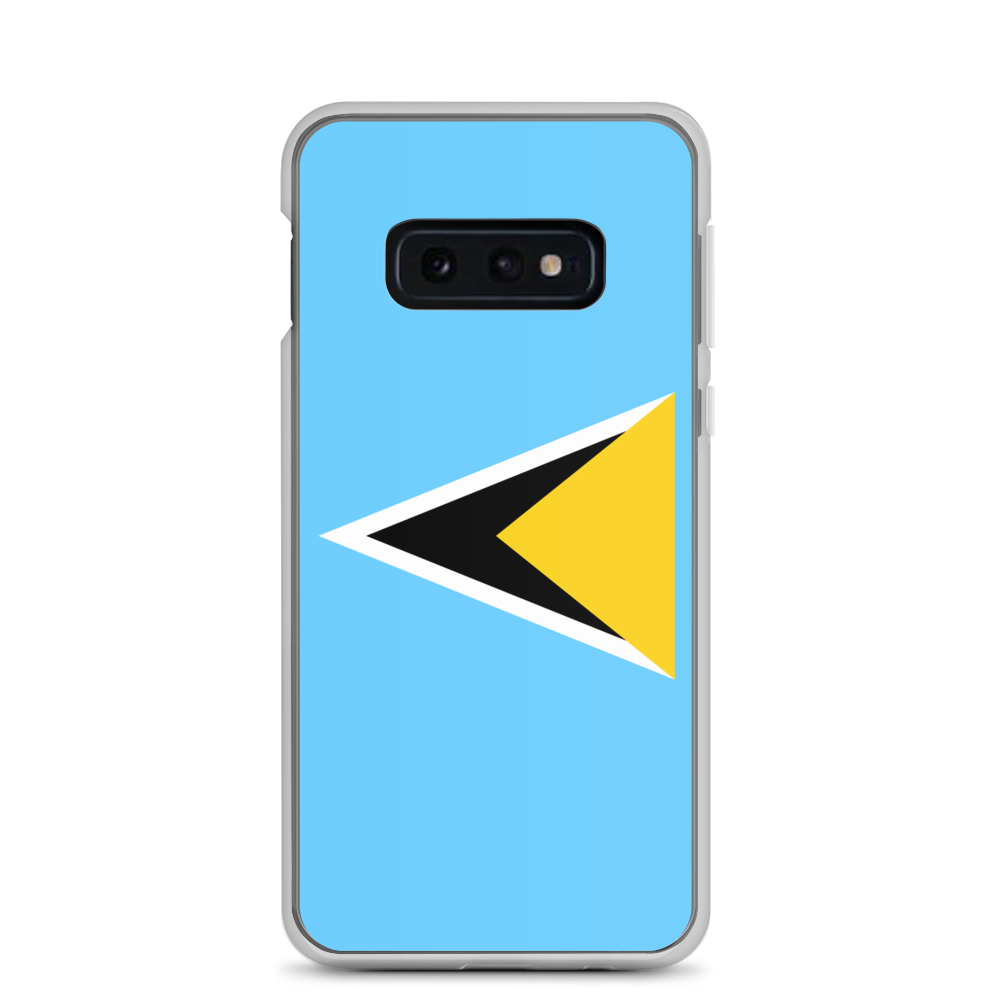 St. Lucia Flag Clear Case for Samsung®