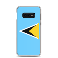 Thumbnail for St. Lucia Flag Clear Case for Samsung®