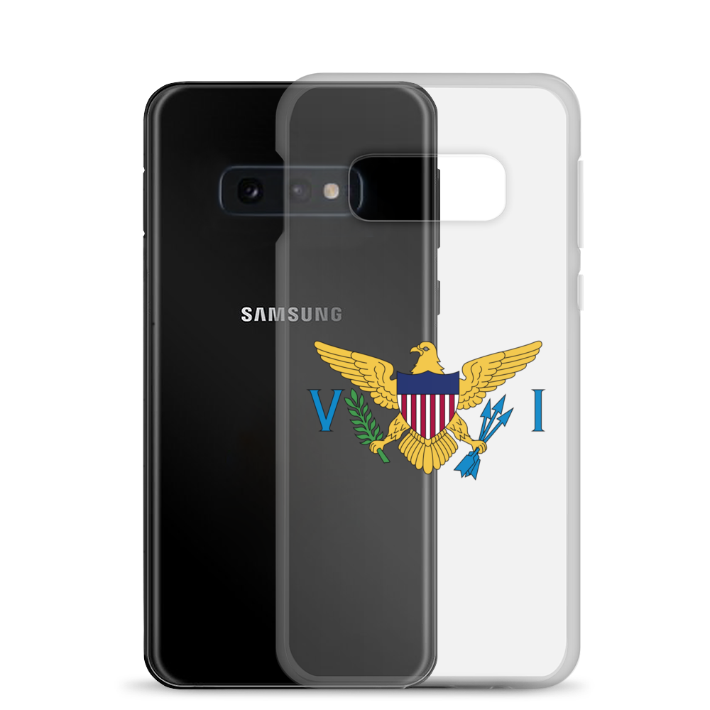 Virgin Islands Flag Clear Case for Samsung®