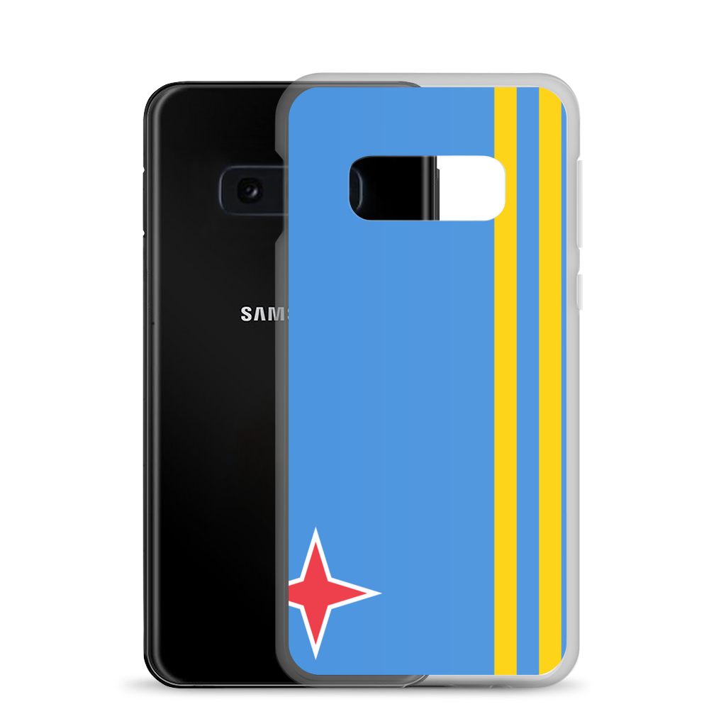 Aruba Flag Clear Case for Samsung®