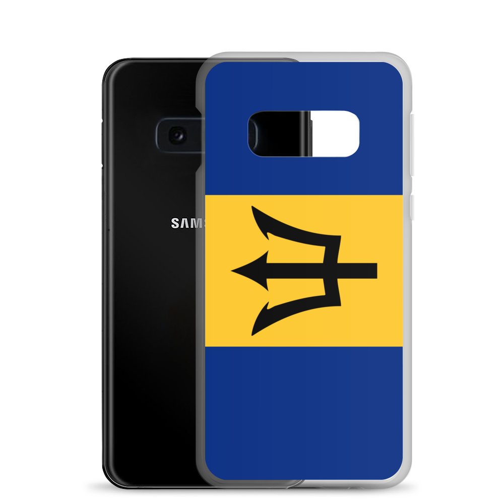 Barbados Flag Clear Case for Samsung®