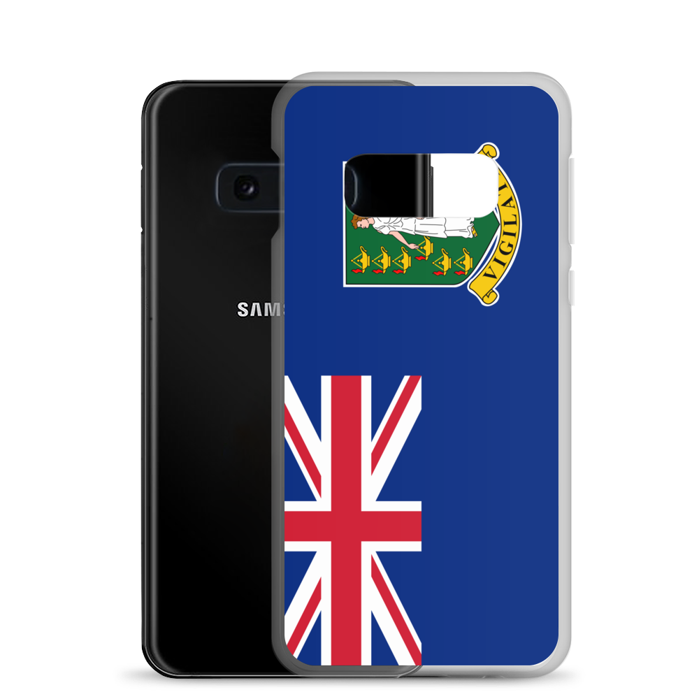 British Virgin Islands Flag Clear Case for Samsung®